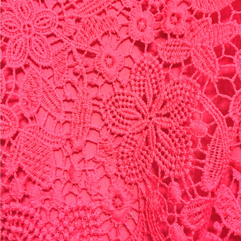 Anne Klein Fuchsia Sleeveless Sheath Dress - Picture 7 of 8